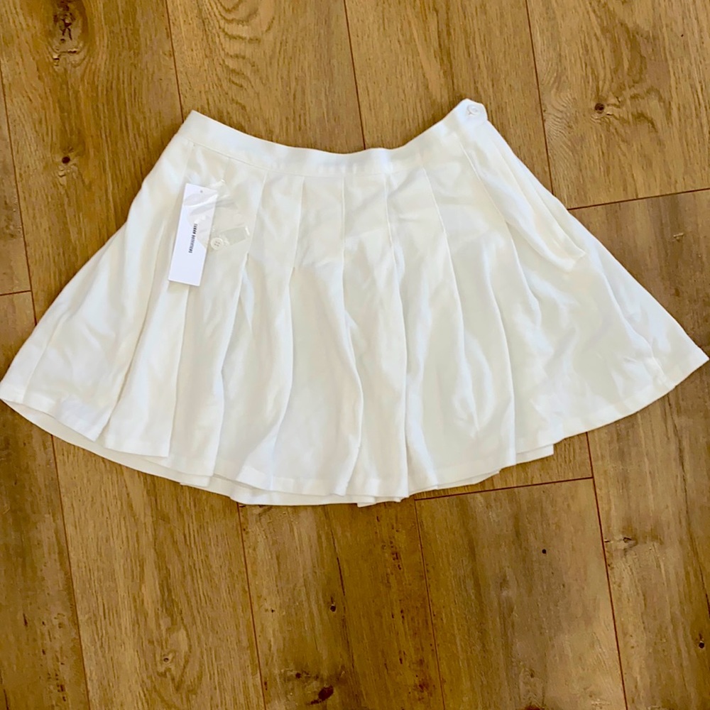 White Tennis Skirt